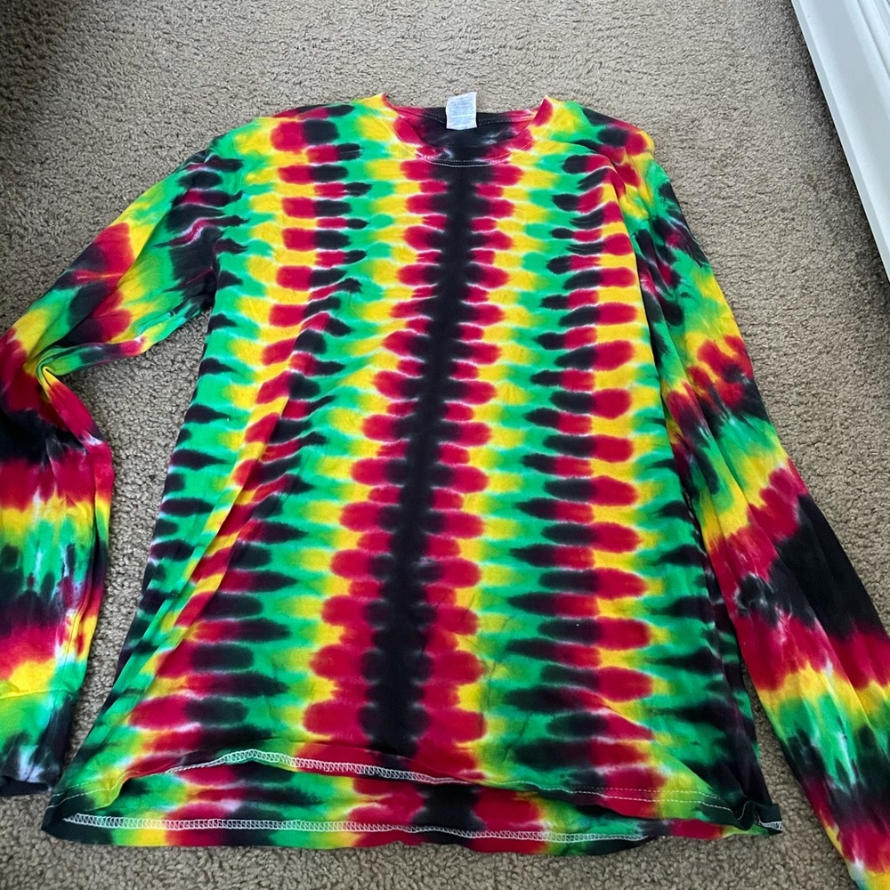 Tie Dye Long Sleeve Shirt